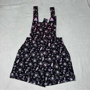 blackmilk clothing x tokidoki - notte short overalls